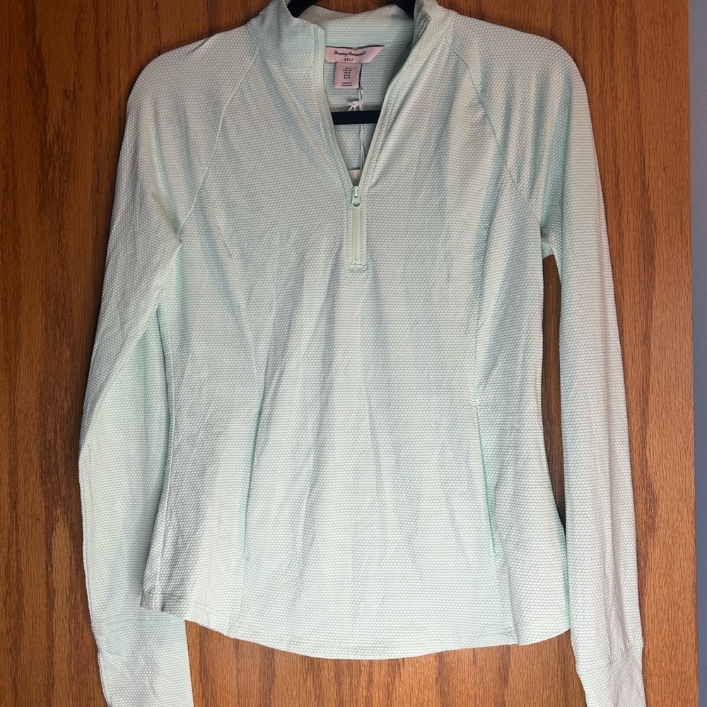 Tommy Bahama Womens Golf 1/4 Zip Pullover Small NWT Performance Top - Picture 3 of 8